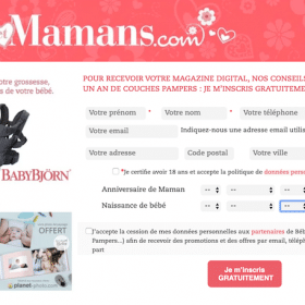 Gagnez un an de couches Pampers et d'autres lots